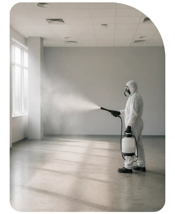 Обеззараживание помещений в Кольчугине по цене от 3051 р. | Сенат-Кль